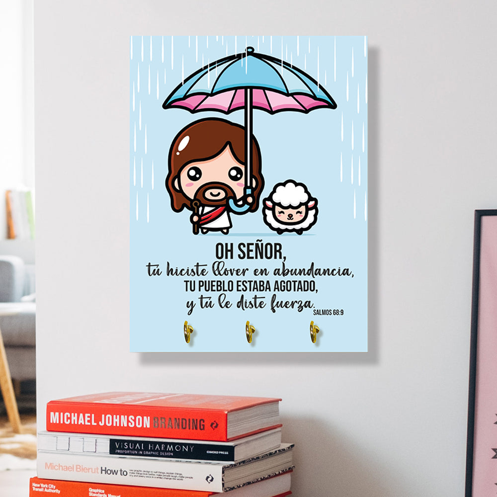 Portallaves Bajo Su Cuidado – Fe que Acompaña tu Hogar