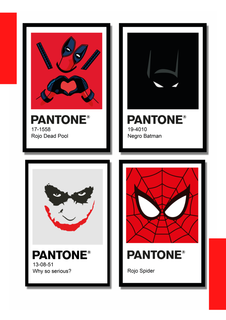 PANTONE - SUPER HEROES