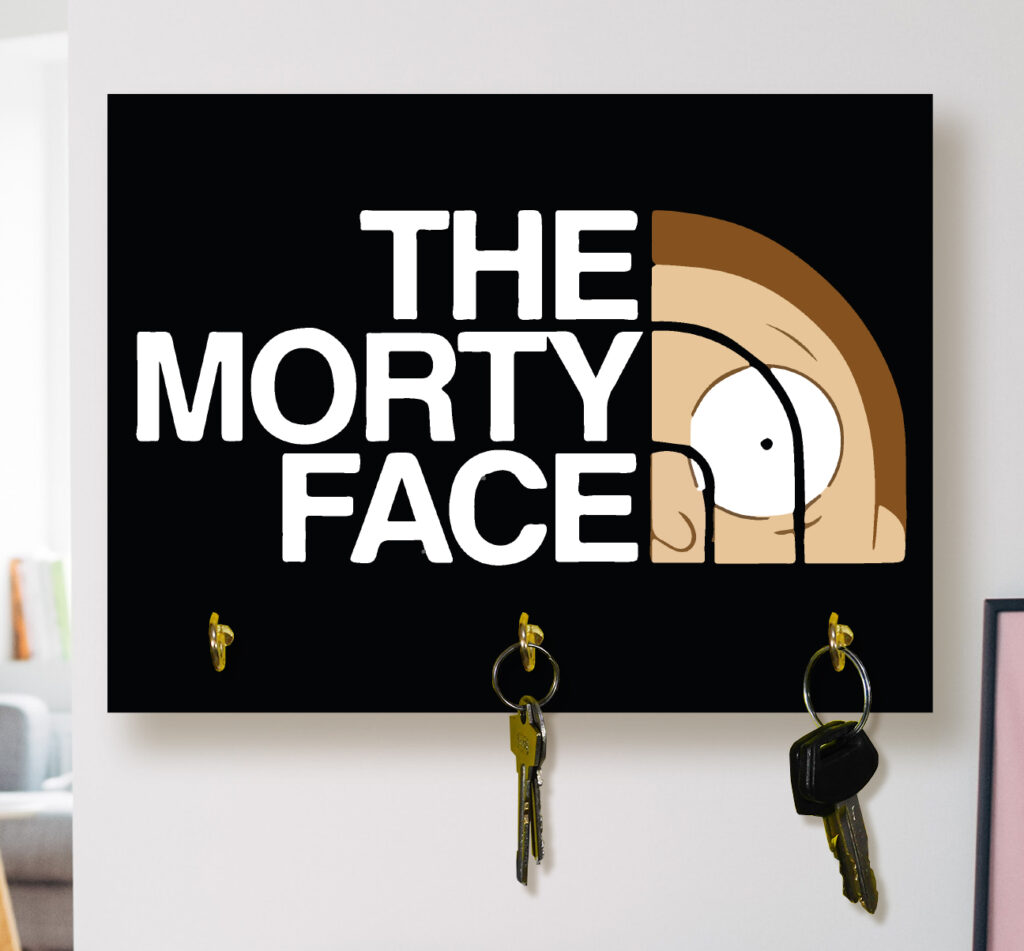 The Morty Face- Cuadro/Portallaves