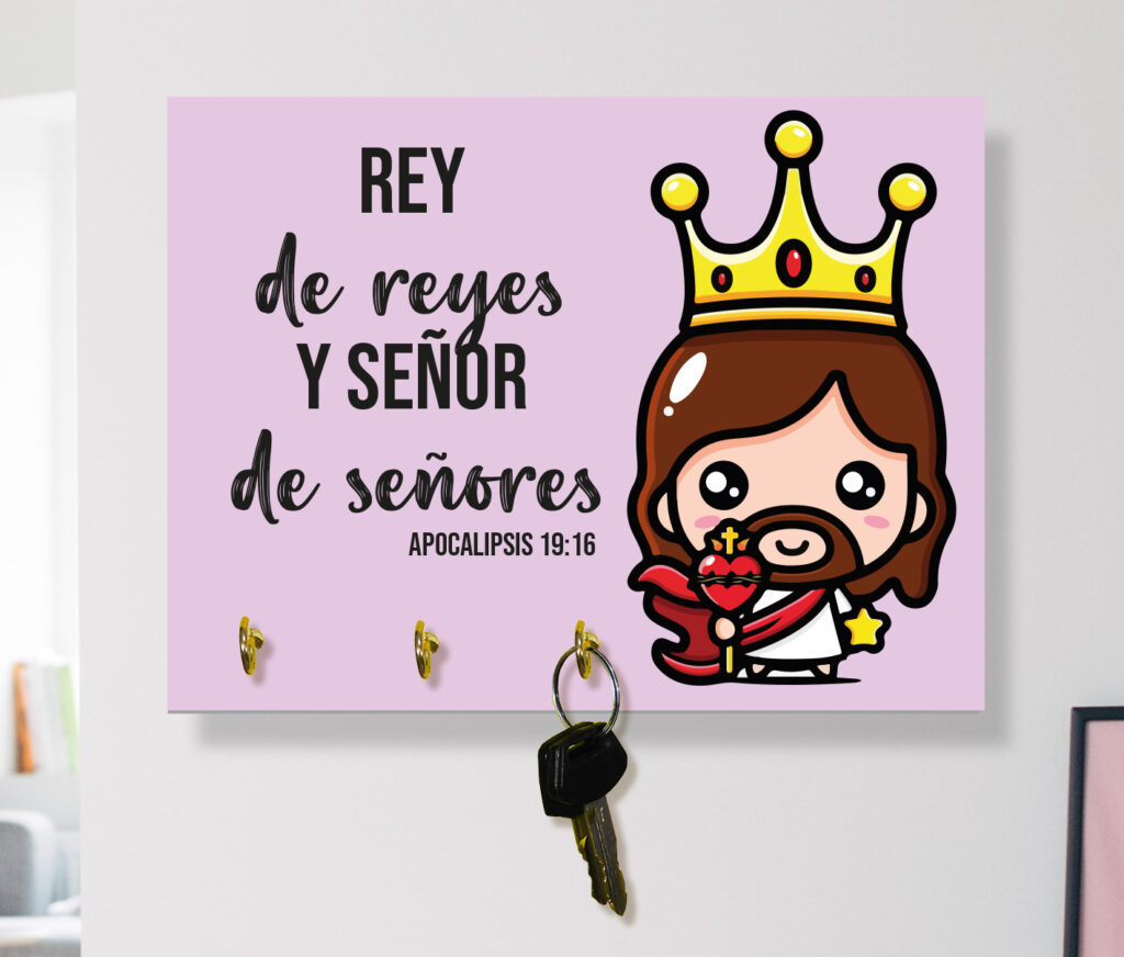 Jesús "Rey de Reyes " - Cuadro/Portallaves